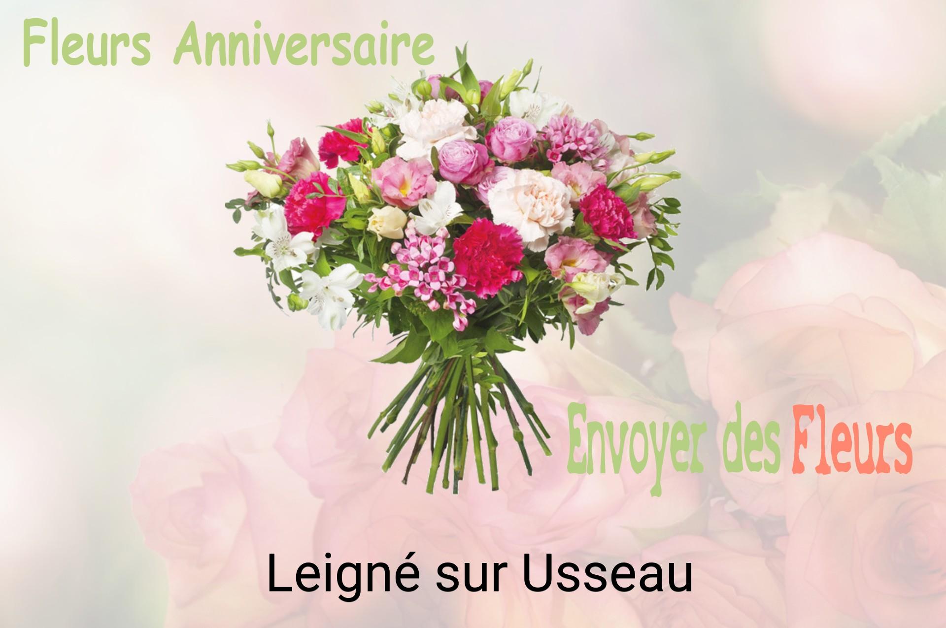 Bouquet de fleurs d’anniversaire livré à Leigné-sur-Usseau