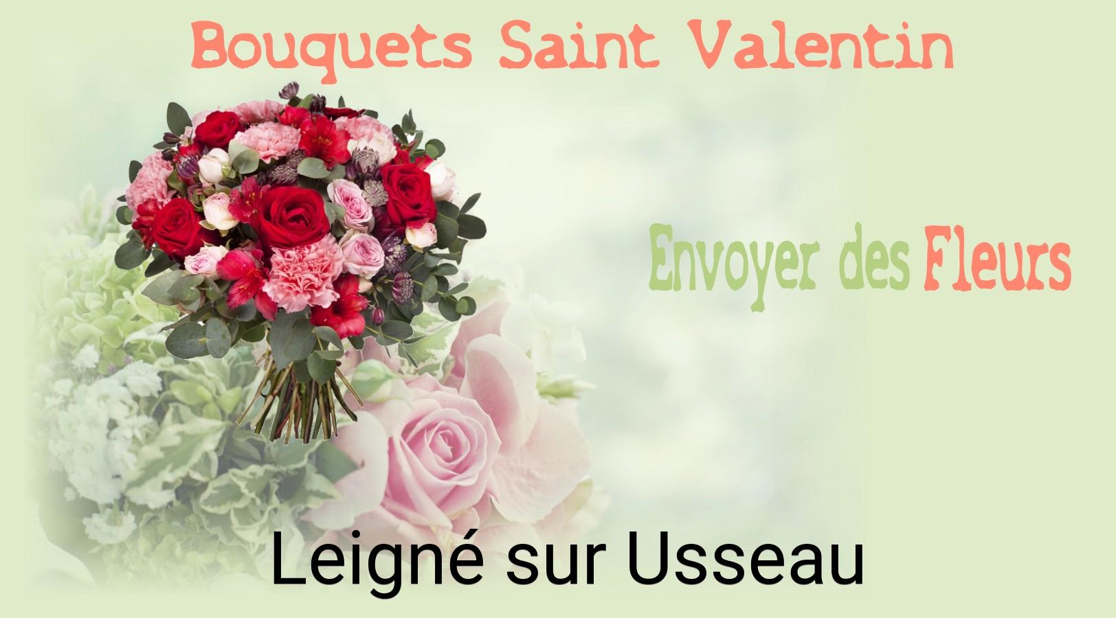 Roses de Saint-Valentin livrées à Leigné-sur-Usseau